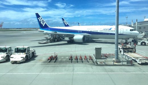 ANAで行く沖縄！羽田空港から那覇空港まで搭乗レポート